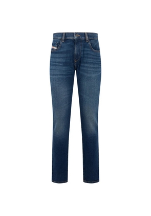 Diesel faded straight-leg jeans - Blue