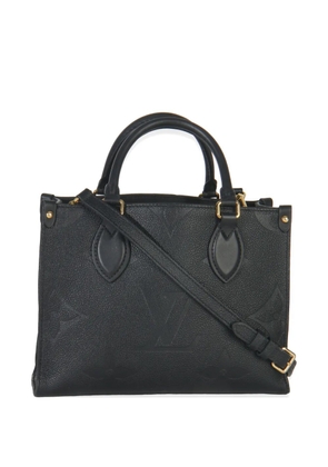 Louis Vuitton Pre-Owned BB Onthego leather tote bag - Black