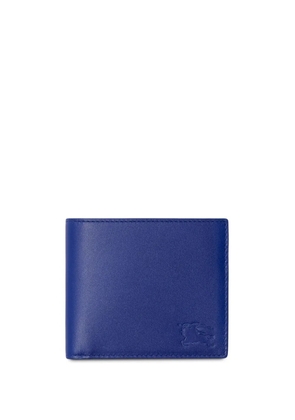 Burberry Equestrian Knight leather wallet - Blue