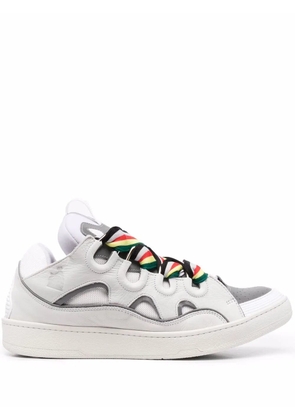 Lanvin Curb leather sneakers - White