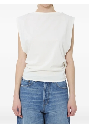 Jacquemus Moisson open-back top - White