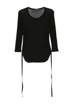 Ann Demeulemeester Trina top - Black