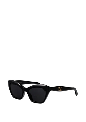 VALENTINO GARAVANI EYEWEAR VLogo cat-eye sunglasses - Black