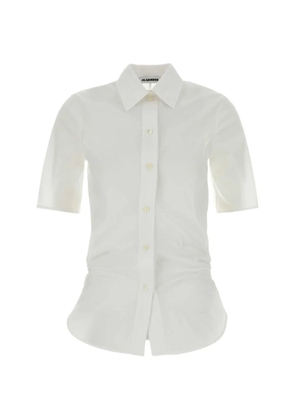 Jil Sander short-sleeved shirt - White