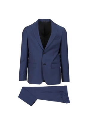 Al Duca D’Aosta 1902 notch-lapel wool suit - Blue
