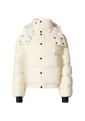 Perfect Moment Moment hooded puffer ski jacket - White