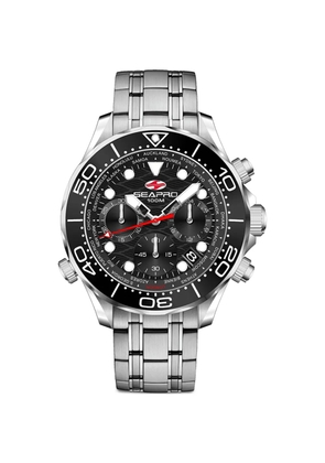 SEAPRO Mondial Timer 44mm watch - Black
