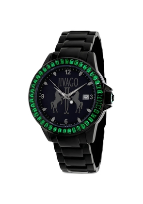 JIVAGO Folie 42mm watch - Black