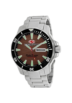 SEAPRO Scuba Dragon Diver 48mm watch - Brown