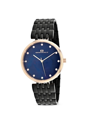 OCEANAUT Aerglo 36mm watch - Black