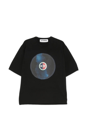 Les Hommes Urban graphic-print T-shirt - Black