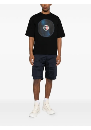 Les Hommes Urban graphic-print T-shirt - Black