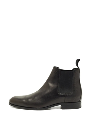 Louis Vuitton Pre-Owned leather chelsea boots - Black