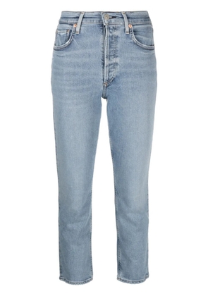 Citizens of Humanity Charlotte cropped straight-leg jeans - Blue