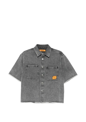 Replay frayed-edge shirt - Grey