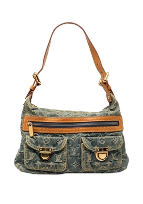 Louis Vuitton Pre-Owned 2005-2008 Monogram Denim Baggy PM shoulder bag - Blue