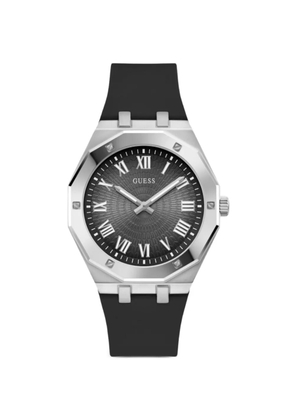 GUESS USA octagonal-shape 42mm watch - Black