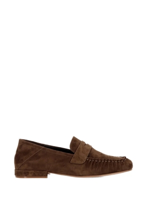 Bruno Premi suede penny loafers - Brown