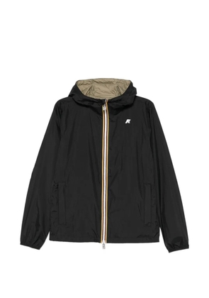K-Way Jake hooded zip-up jacket - Black