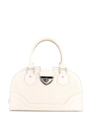 Louis Vuitton Pre-Owned Montaigne Bowling Bag Epi Leather GM handbag - White