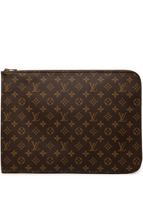 Louis Vuitton Pre-Owned 1987 Monogram Poche Documents Portfolio business bag - Brown