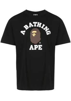A BATHING APE® College T-shirt - Black