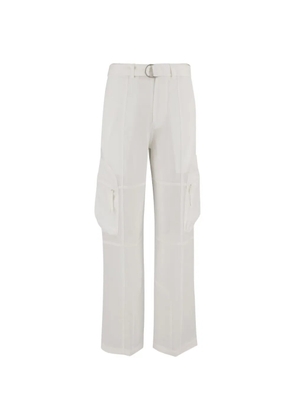 The Frankie Shop belted cargo trousers - White