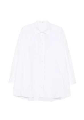 The Row Luka long-sleeve shirt - White