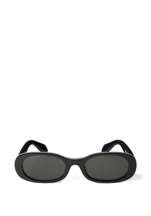 Off-White Adams oval-frame sunglasses - Black