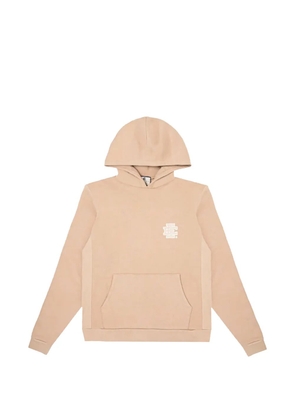 ERIC EMANUEL logo-print hoodie - Neutrals