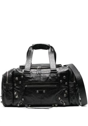 Balenciaga Le Cagole leather holdall - Black