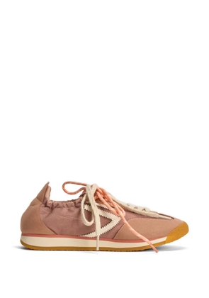 Puraai Panther panelled sneakers - Pink