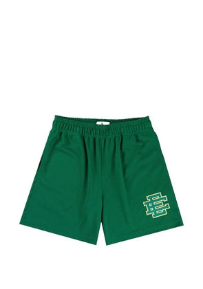 ERIC EMANUEL logo-detail track shorts - Green