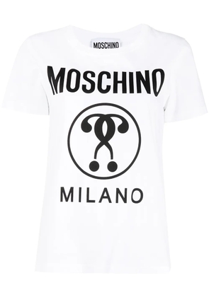 Moschino logo-print short-sleeve T-shirt - White