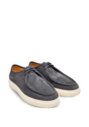 Poche Paris lace-up suede oxford shoes - Grey