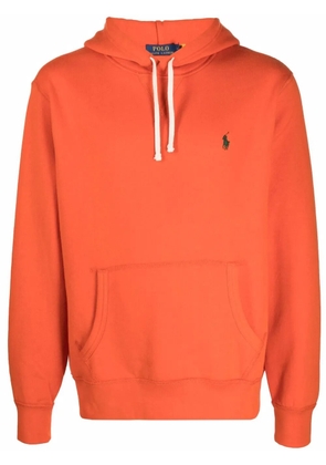 Polo Ralph Lauren Polo Pony-embroidered jersey hoodie - Orange