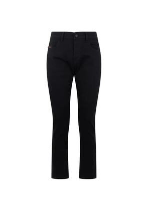 Diesel tapered-silhouette slim-fit trousers - Black