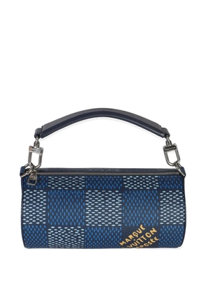 Louis Vuitton Pre-Owned 2021-2025 Polochon small damier heritage canvas shoulder bag - Blue