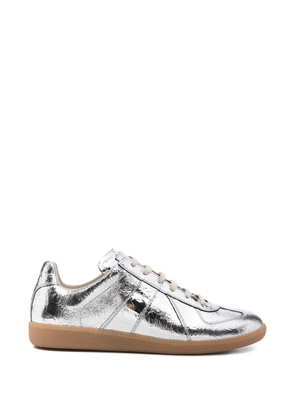 Maison Margiela metallic-effect sneakers - Silver