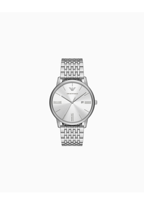 Three-Hand Date Stainless Steel Watch