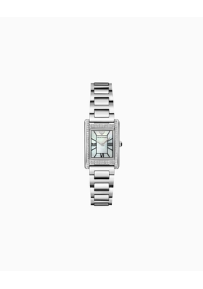 Two-Hand Stainless Steel Watch