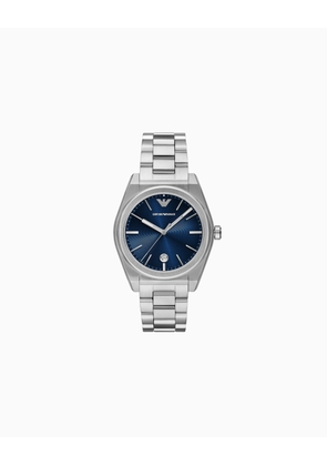 Three-Hand Date Stainless Steel Watch