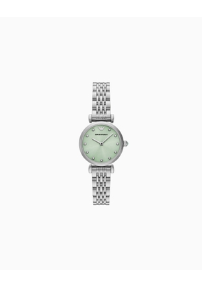 Two-Hand Stainless Steel Watch