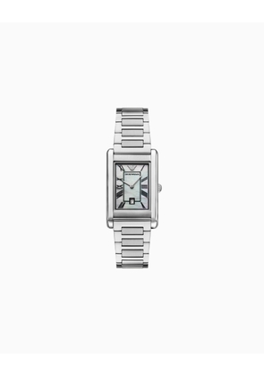 Two-Hand Date Stainless Steel Watch