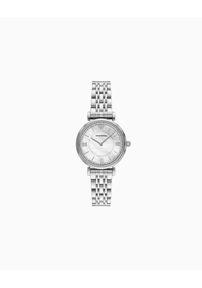 Two-Hand Stainless Steel Watch