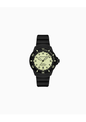 Sea Explorer Automatic Black Silicone Watch