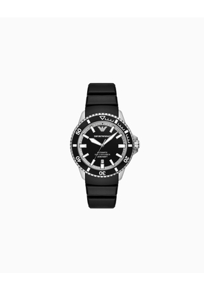 Sea Explorer Automatic Black Silicone Watch