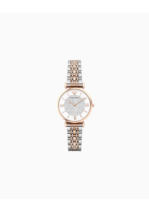 Women's Two-Hand Two-Tone Stainless Steel Watch