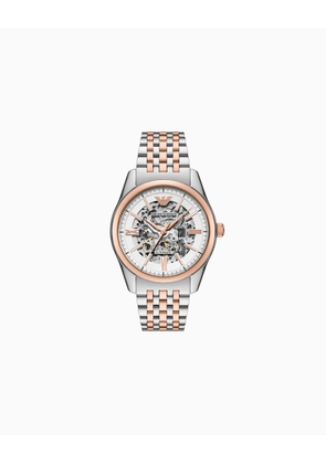 Automatic Two-Tone Stainless Steel Watch