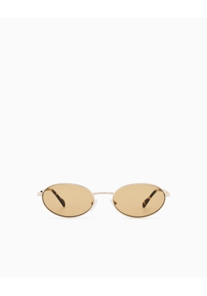 Unisex oval sunglasses